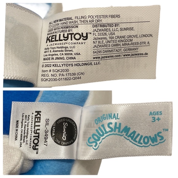 SQUISHMALLOWS Official Kellytoy 6.5" Hello Kitty & Friends Tuxdosam NWT - Picture 7 of 8